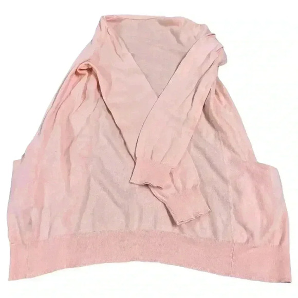 Madewell Women's Pink Long Sleeve Cardigan Sweater for Fall Size Small - Picture 5 of 6